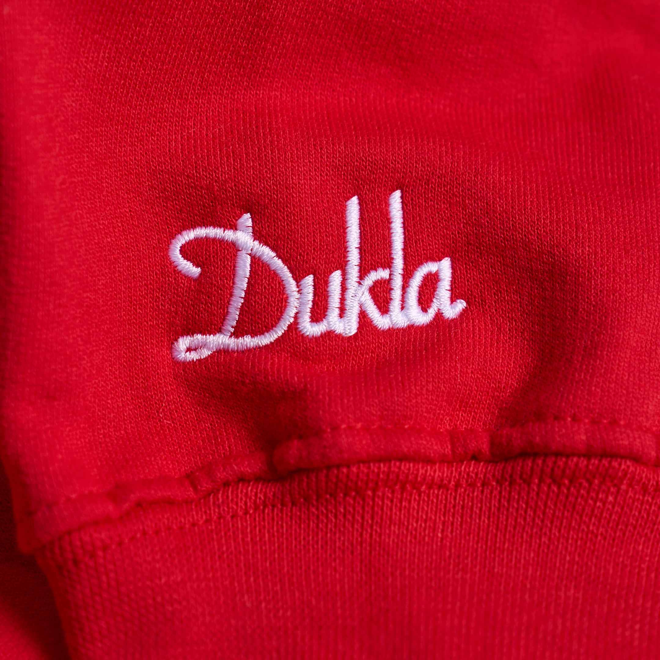 Detská mikina s kapucňou Červená