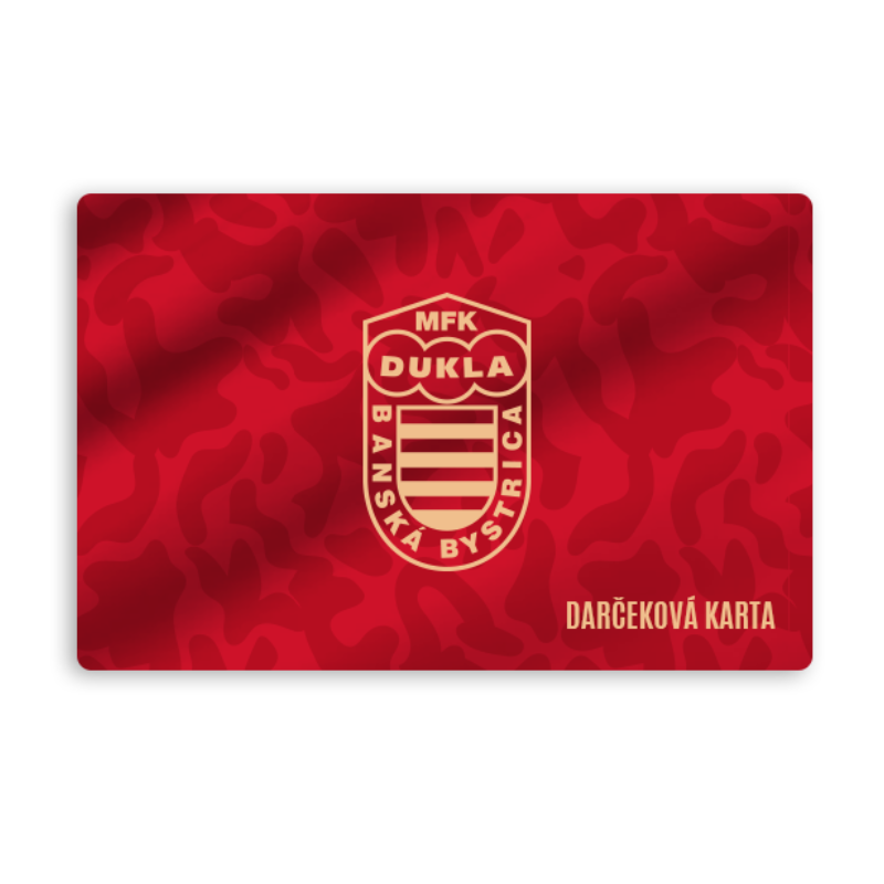 Darčeková karta MFK Dukla