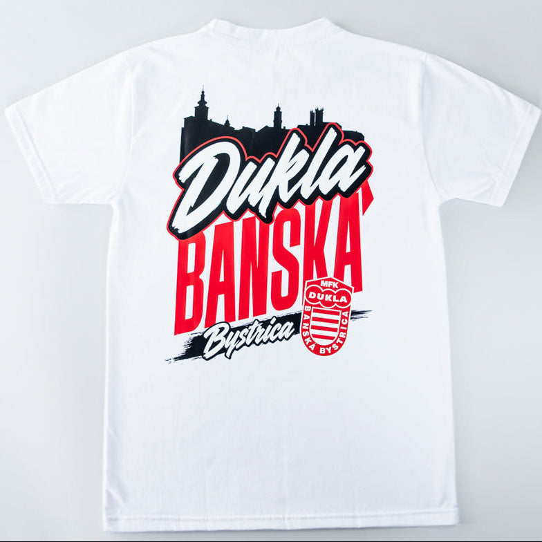 MFK Dukla X Ultras biele tričko